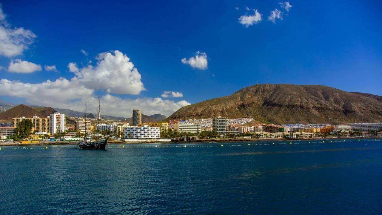 Los Cristianos Appartement Orange Trees Vue Mer Panoramique Exterior photo